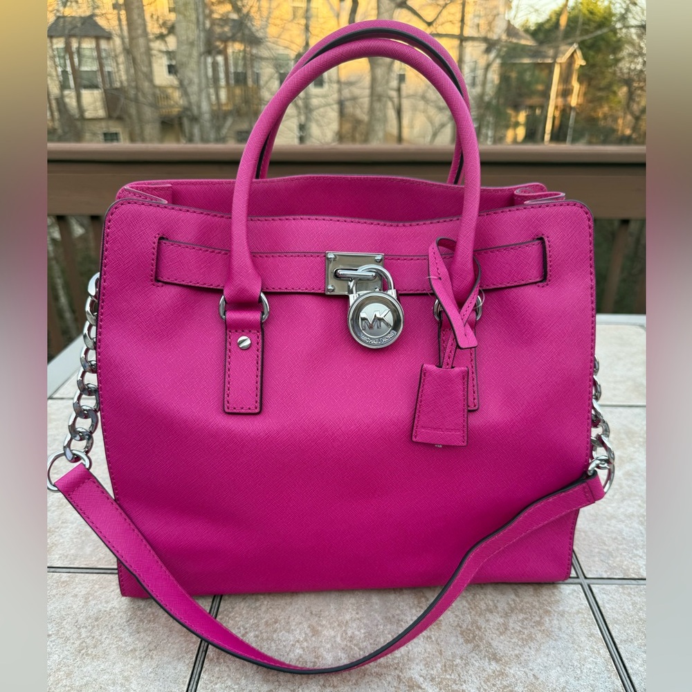 Michael Kors Hamilton Saffiano Leather - Picture 6 of 15